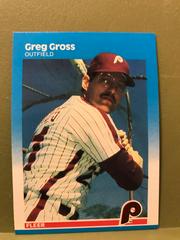 Greg Gross #173 Baseball Cards 1987 Fleer Prices