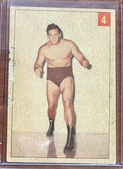 Johnny Barend [Lucky Premium Back] #4 Wrestling Cards 1954 Parkhurst Prices