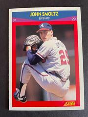John Smoltz #35 Baseball Cards 1990 Score Superstars Prices