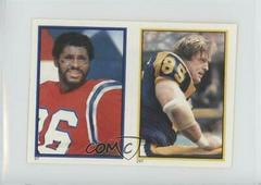 Stanley Morgan, Jack Youngblood Football Cards 1985 Topps Stickers Prices