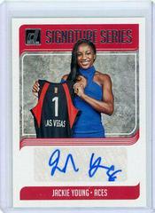 Jackie Young Basketball Cards 2019 Panini Donruss WNBA Signature Series Prices