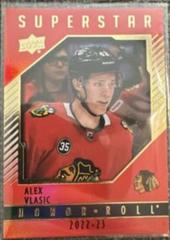 Alex Vlasic [Red] #HR84 Hockey Cards 2022 Upper Deck Honor Roll Prices