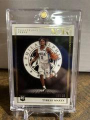 Tyrese Maxey [Gold] #155 Basketball Cards 2020 Panini Noir Prices