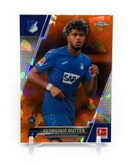 Georginio Rutter [Orange] Soccer Cards 2021 Topps Chrome Bundesliga Sapphire Prices