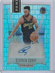 Stephen Curry [Premium] Basketball Cards 2021 Panini Prizm Flashback Signatures Prices