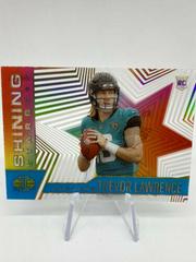 Trevor Lawrence [Light Blue] #SS-11 Football Cards 2021 Panini Illusions Shining Stars Prices