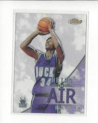 Ray Allen #HA9 Basketball Cards 1999 Finest Heirs to Air Prices