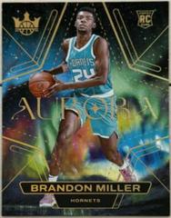 Brandon Miller #2 Basketball Cards 2023 Panini Court Kings Aurora Prices