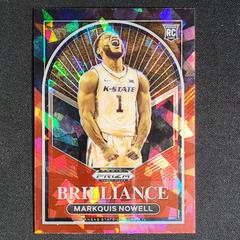 Markquis Nowell [Red Ice] #15 Basketball Cards 2023 Panini Prizm Draft Picks Brilliance Prices
