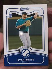 Evan White #5 Baseball Cards 2021 Panini Chronicles Classics Prices