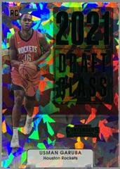 Usman Garuba [Cracked Ice] Basketball Cards 2021 Panini Contenders Draft Class Prices