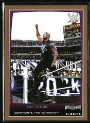 The Rock [Bronze] Wrestling Cards 2015 Topps WWE Road to Wrestlemania Prices