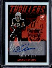 Chris Olave [Signature] #TH-24 Football Cards 2022 Panini Rookies & Stars Thrillers Prices