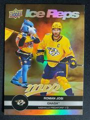 Roman Josi, Gnash [Gold] Hockey Cards 2023 Upper Deck MVP Ice Reps Prices
