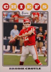Brodie Croyle #15 Football Cards 2008 Topps Prices