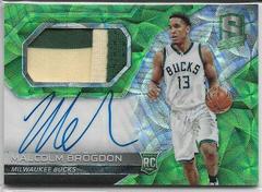 Malcolm Brogdon [Jersey Autograph Neon Green] #111 Basketball Cards 2016 Panini Spectra Prices