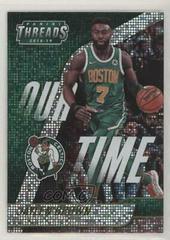 Jaylen Brown [Dazzle] Basketball Cards 2018 Panini Threads Our Time Prices