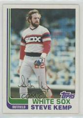 Steve Kemp #54T Baseball Cards 1982 Topps Traded Prices
