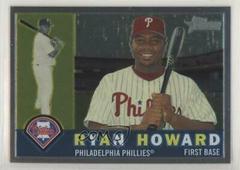 Ryan Howard Baseball Cards 2009 Topps Heritage Chrome Prices