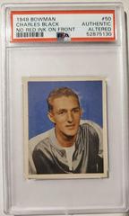 Charles Black [No Red Overprint Back] Basketball Cards 1948 Bowman Prices