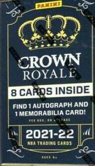 Hobby Box Basketball Cards 2021 Panini Crown Royale Prices