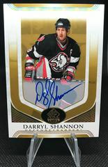 Darryl Shannon [Gold Spectrum Autograph] Hockey Cards 2020 SP Signature Edition Legends Prices