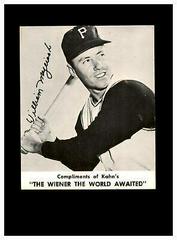 Bill Mazeroski Baseball Cards 1961 Kahn's Wieners Prices