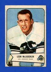 Leon McLaughlin #56 Football Cards 1954 Bowman Prices