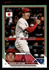 Shohei Ohtani [Jade Green] #1 Baseball Cards 2023 Topps Japan Edition Prices