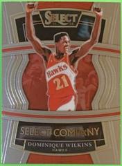 Dominique Wilkins #1 Basketball Cards 2021 Panini Select Company Prices