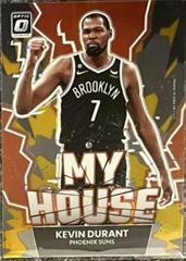Kevin Durant [Gold] #15 Basketball Cards 2022 Panini Donruss Optic My House Prices