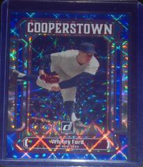 Whitey Ford [Blue] #CT10 Baseball Cards 2023 Panini Donruss Cooperstown Prices