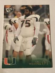 Vince Wilfork [Gold Foil] #G36 Football Cards 2004 Press Pass Prices