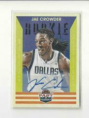 Jae Crowder Autograph #235 Basketball Cards 2012 Panini Past & Present Prices