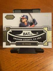 CJ Abrams #LLR-CA Baseball Cards 2023 Topps Tier One Limited Lumber Prices