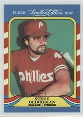 Steve Bedrosian #3 Baseball Cards 1987 Fleer Limited Edition Prices