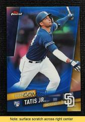 Fernando Tatis Jr. [Blue Refractor] #85 Baseball Cards 2019 Topps Finest Prices