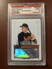 Billy Rowell [Autograph] Baseball Cards 2006 Bowman Sterling Prospect Prices