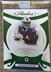 Stefon Diggs [Emerald] #55 Football Cards 2020 Panini Flawless Prices