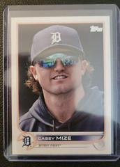 Casey Mize [SP Variation] #431 Baseball Cards 2022 Topps Prices