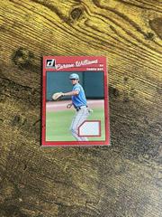 Carson WIliams [Red] Baseball Cards 2023 Panini Donruss Retro 1990 Materials Prices