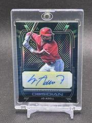 Jo Adell [Yellow] #O-JA Baseball Cards 2021 Panini Chronicles Obsidian Autographs Prices