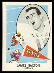 Jimmy Saxton #125 Football Cards 1961 NU Card Prices