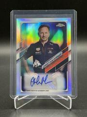 Christian Horner [Green] #CAC-CH Racing Cards 2022 Topps Chrome Formula 1 Autographs Prices
