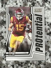 Drake London #P-DL Football Cards 2022 Panini Score Protential Prices