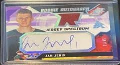 Jan Jenik [Spectrum] #JJ Hockey Cards 2021 SPx Rookie Auto Jersey Prices