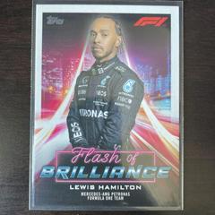 Lewis Hamilton [] #FOB-LH Racing Cards 2022 Topps Formula 1 Flash of Brilliance Prices