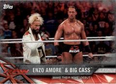 Enzo Amore, Big Cass [Silver] Wrestling Cards 2017 Topps WWE Road To Wrestlemania Prices