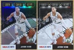 Jayson Tatum #24 Basketball Cards 2019 Panini Hoops Lights Camera Action Prices