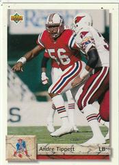 Andre Tippett #132 Football Cards 1992 Upper Deck Prices
